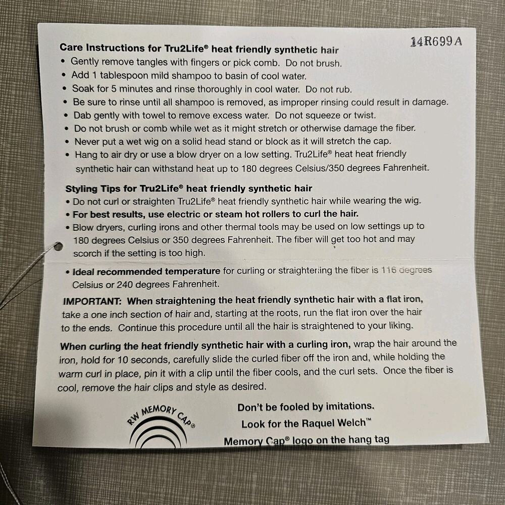 Raquel Welch Wig Brunette with Highlights Front Lace Tru2Life - Picture 10 of 14